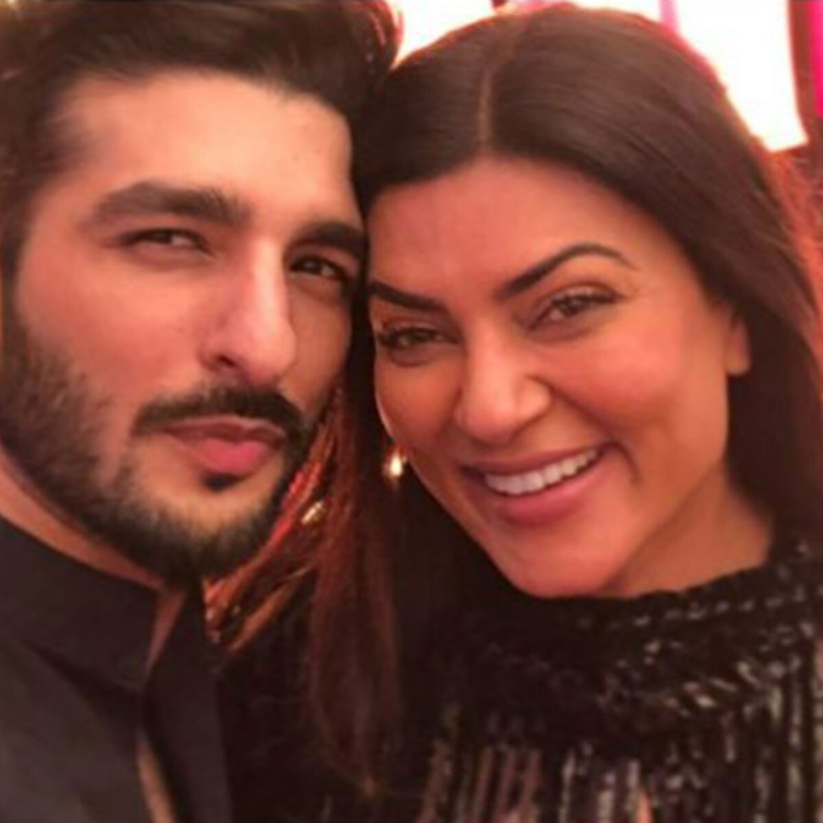 सुष्मिता सेन और रोहमन शॉल