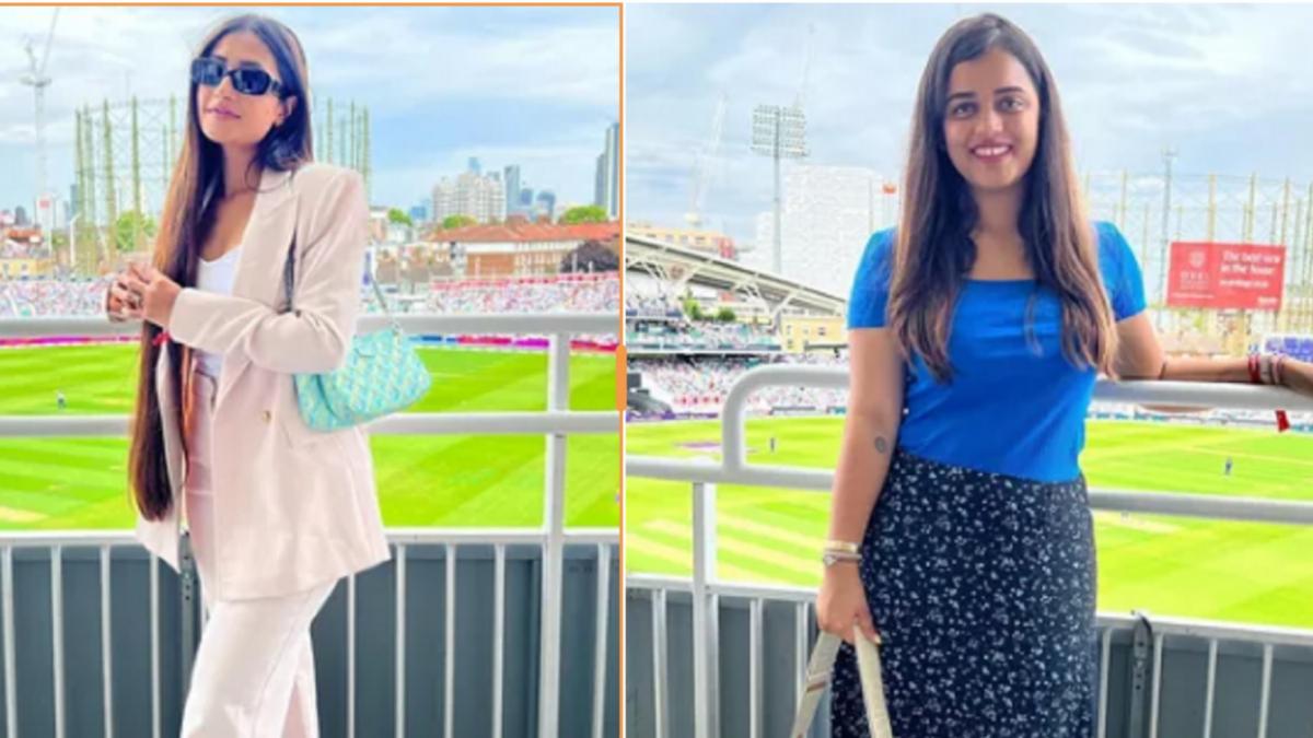 Ind Vs Eng: मैदान पर छाईं क्रिकेटर्स की पार्टनर, धनश्री-रितिका ने शेयर की तस्वीरें