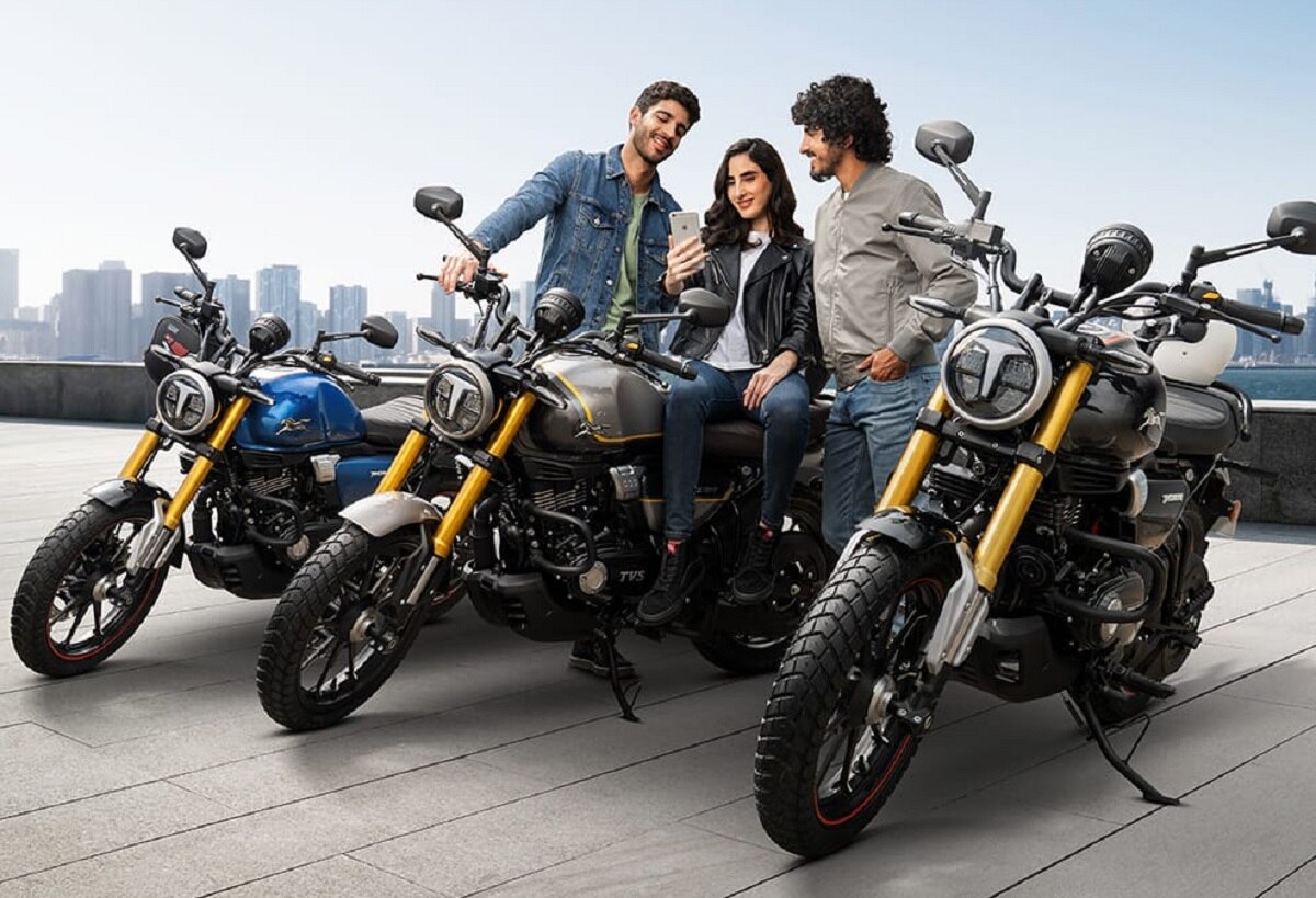 TVS Ronin में मिलेंगे कनेक्टेड फीचर्स