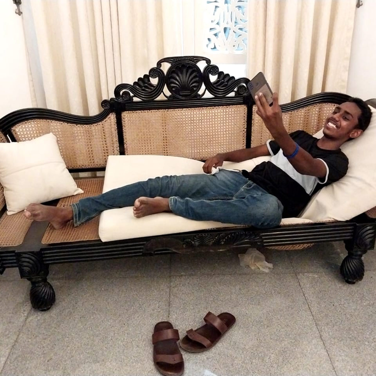 राष्ट्रपति भवन में पिकनिक