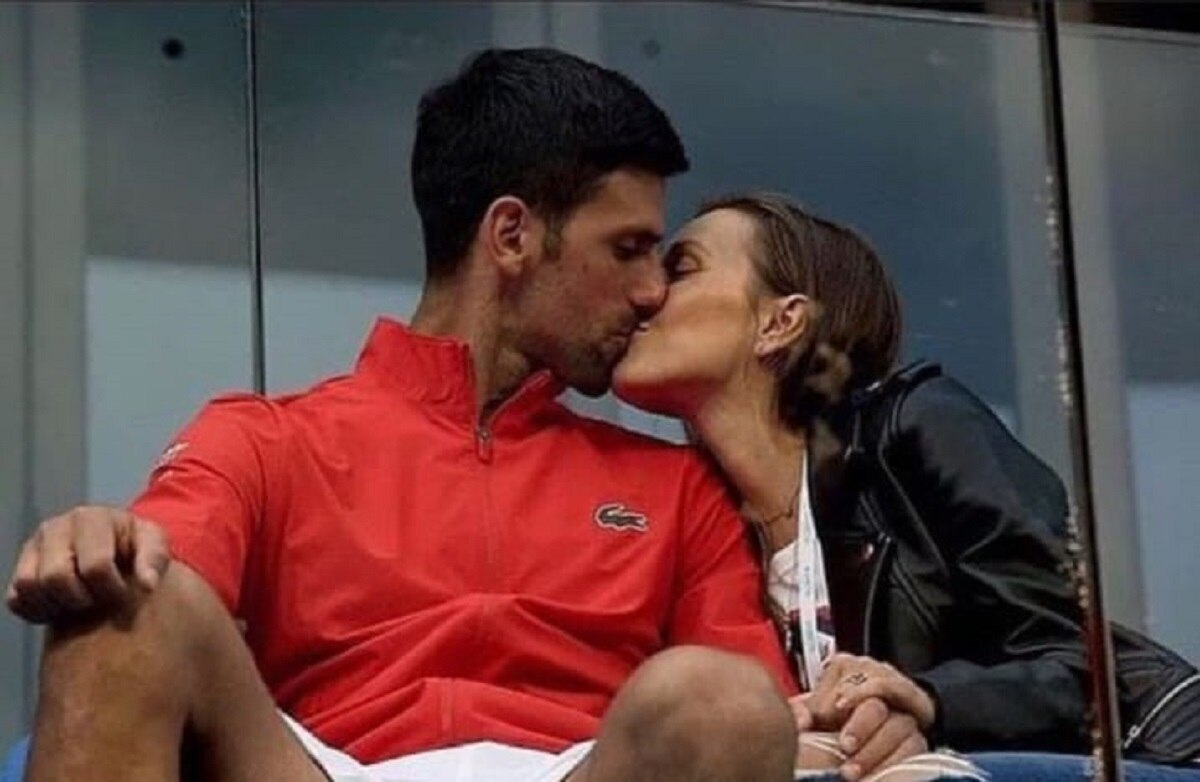 नोवाक जोकोविच और जेलेना