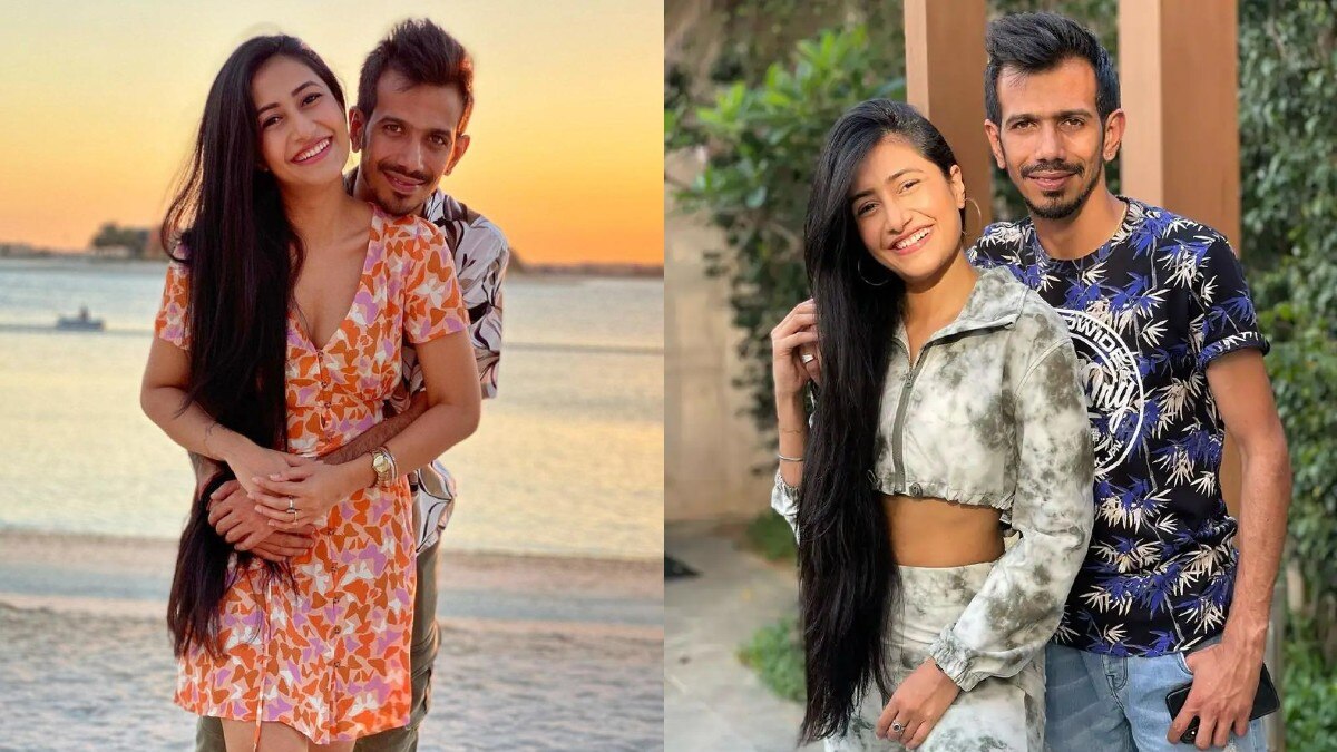 Chahal with wife Dhanashree