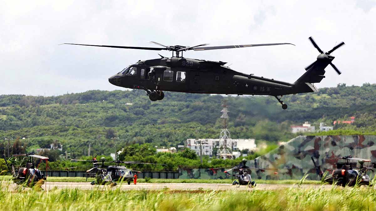 China Surrounds Taiwan