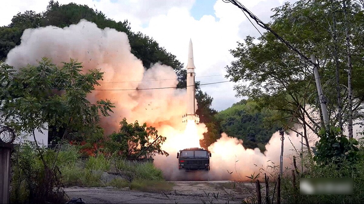 China Rocket Force Taiwan