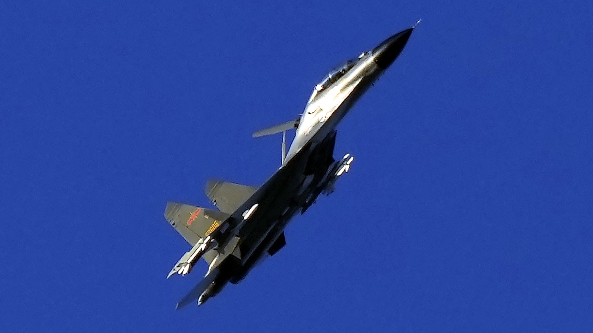 China Taiwan Military Drill