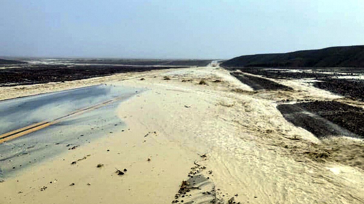 Death Valley Flash Flood