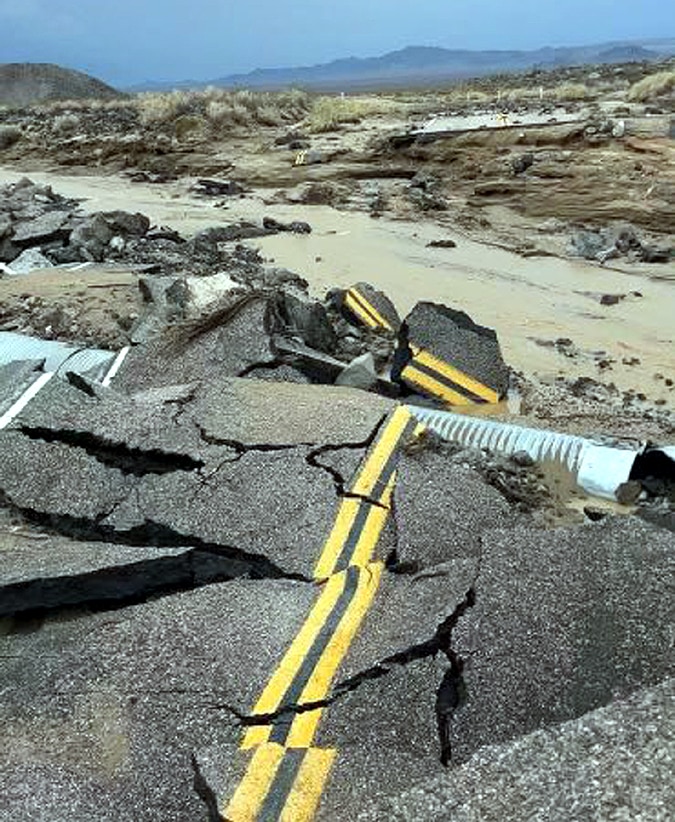 Death Valley Flash Flood