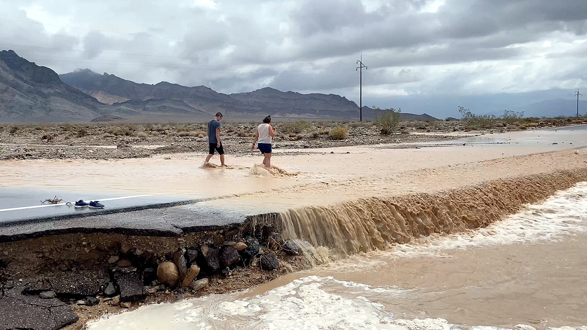 Death Valley Flash Flood
