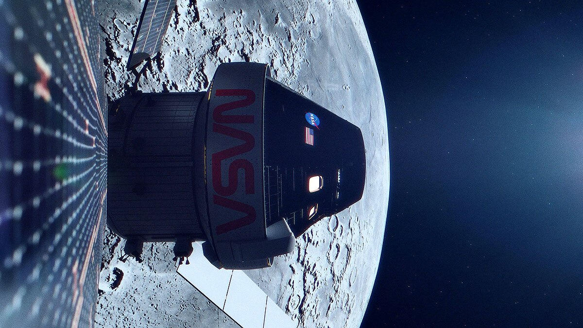 NASA Artemis 1 Megarocket