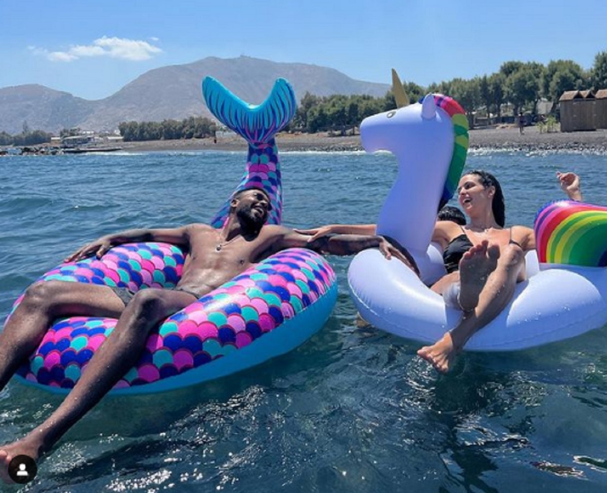 Hardik Pandya and Natasa