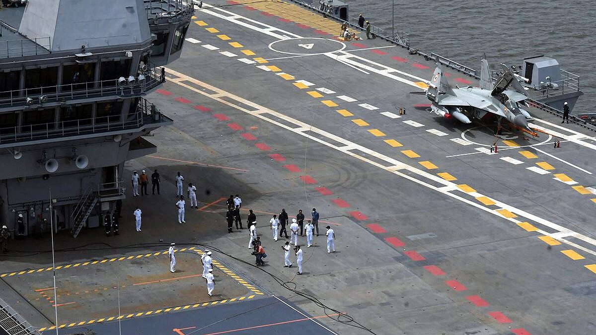 IAC Vikrant Inside Photos