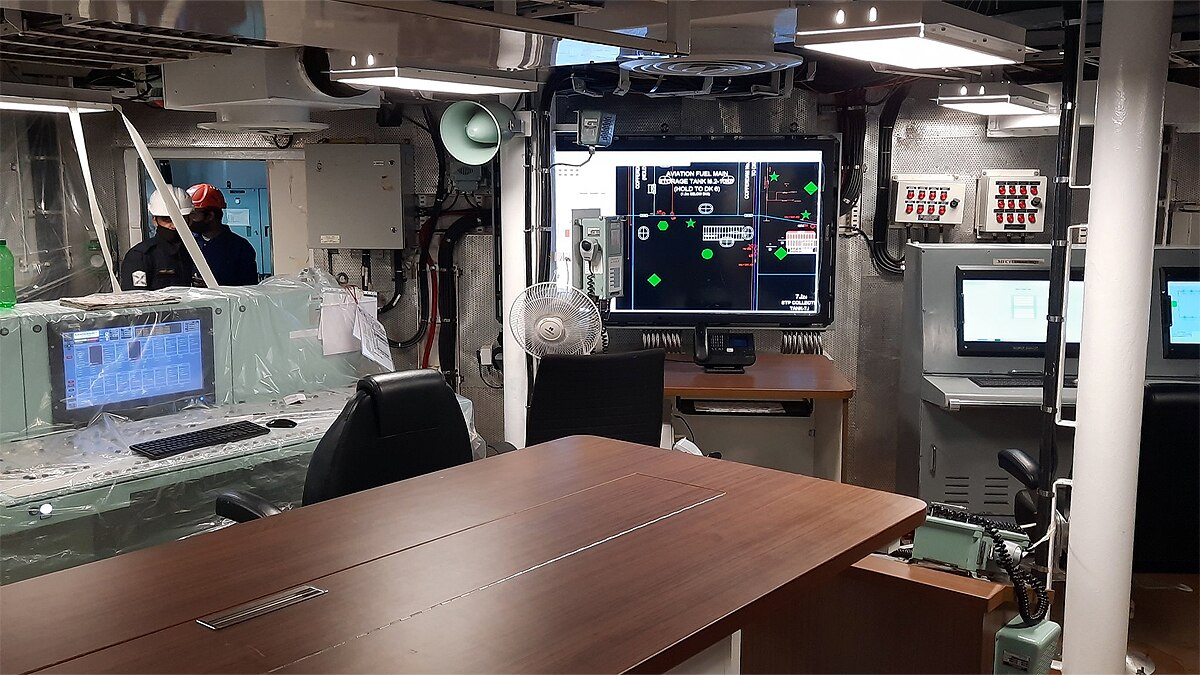 IAC Vikrant Inside Photos