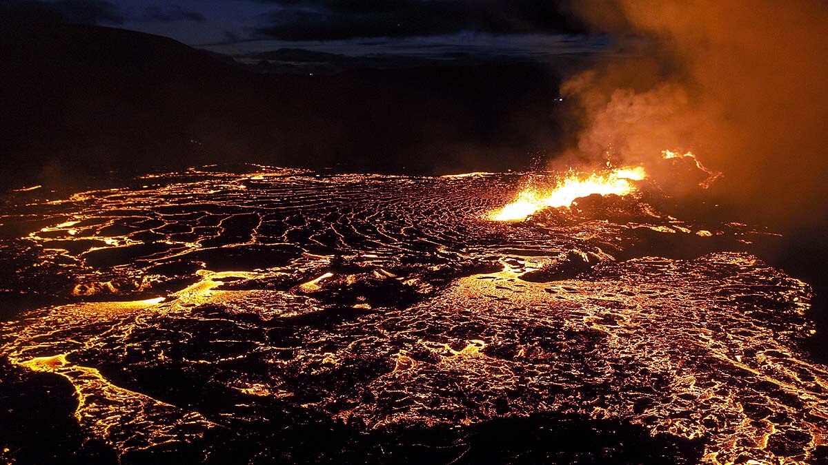 Iceland Volcano Eruption