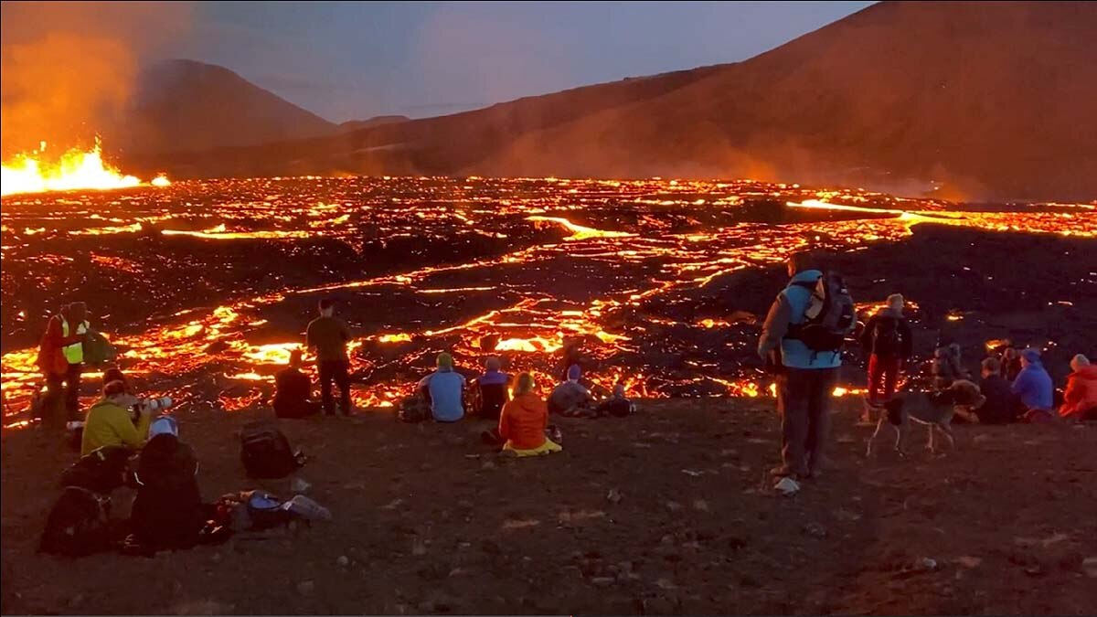 Iceland Volcano Eruption