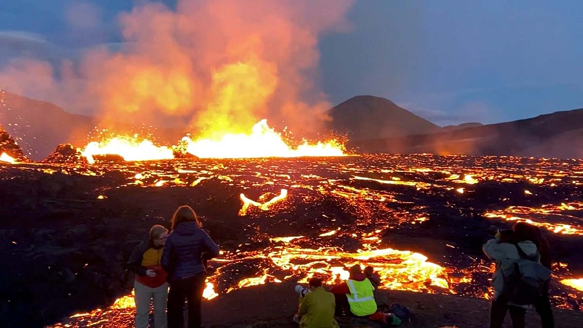 Iceland Volcano Eruption