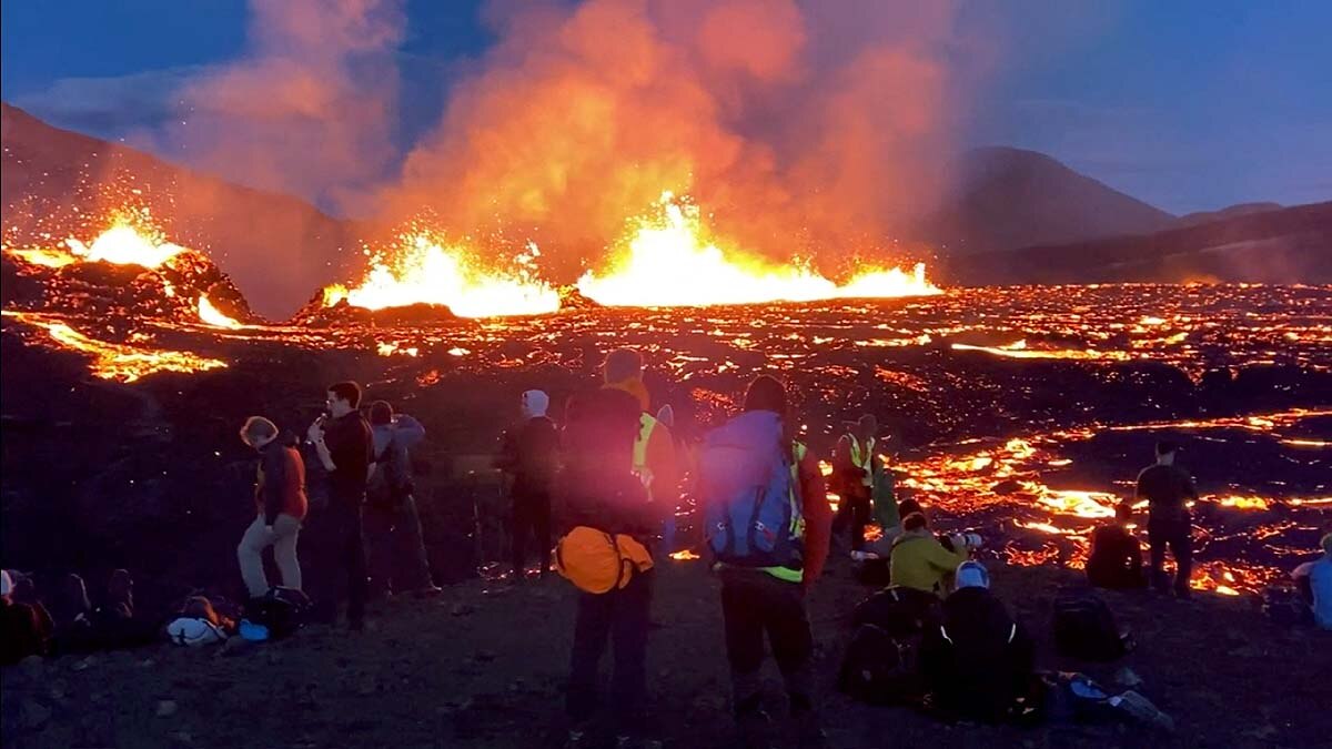 Iceland Volcano Eruption