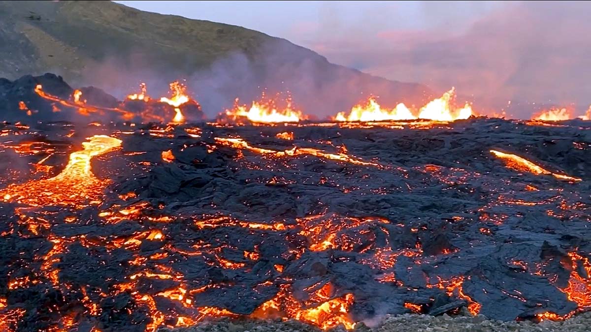 Iceland Volcano Eruption