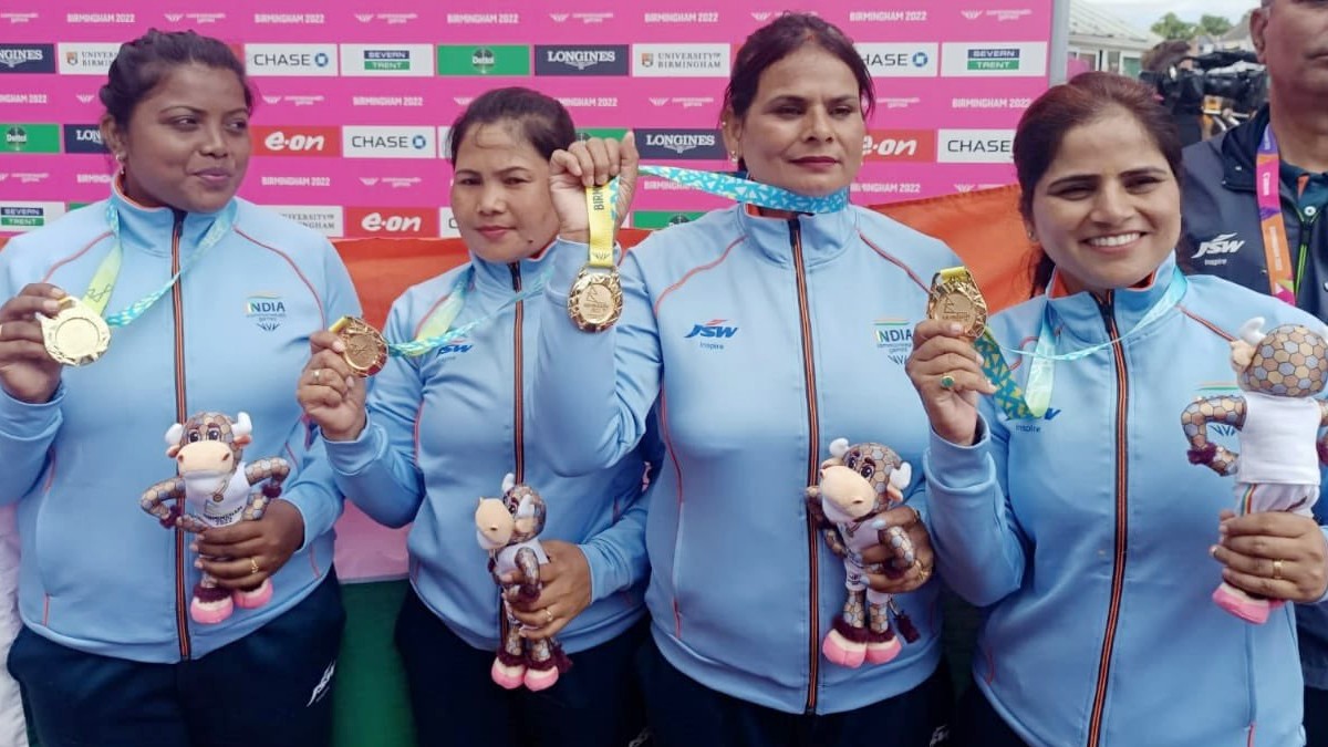 Indian lawn bowls team