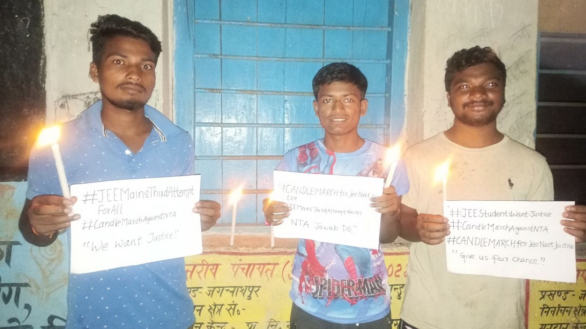JEE Main Protest