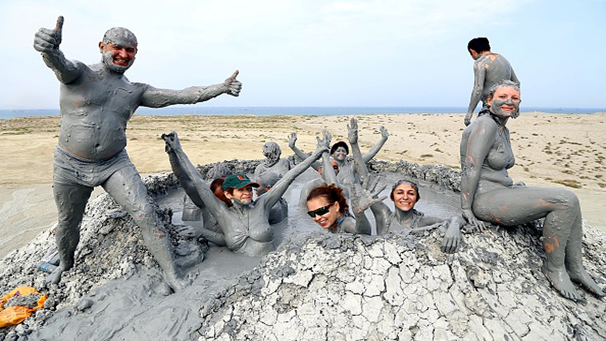 Mud Volcano Azerbaijan