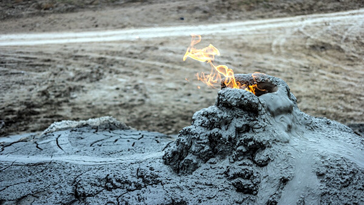 Mud Volcano Azerbaijan