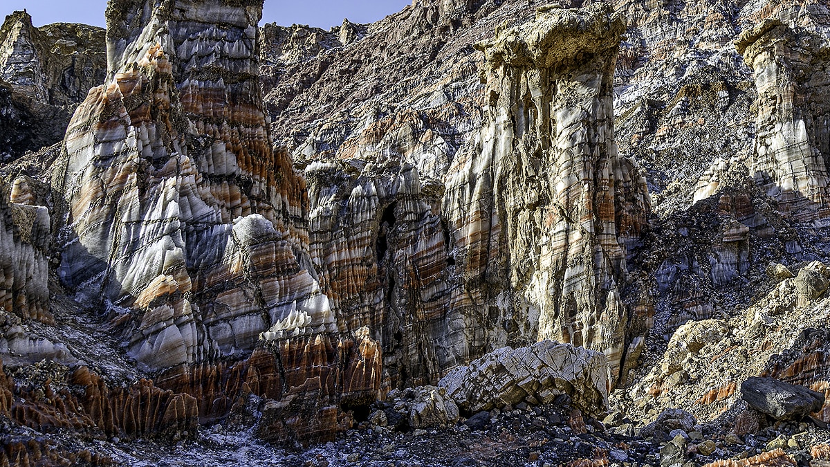 Iran's Salt Mountains