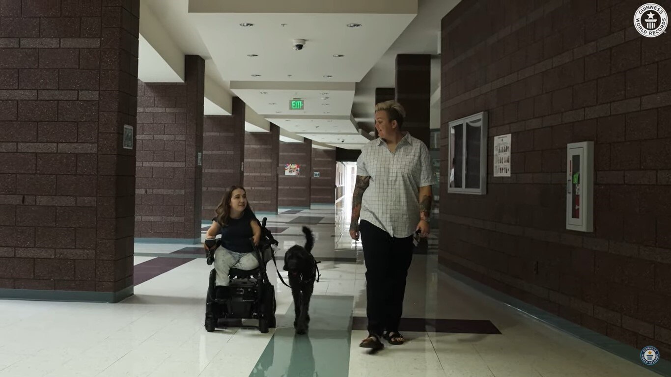 Women couple with biggest height difference 