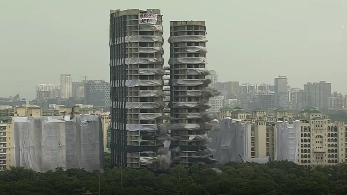 Noida Twin Towers Demolition