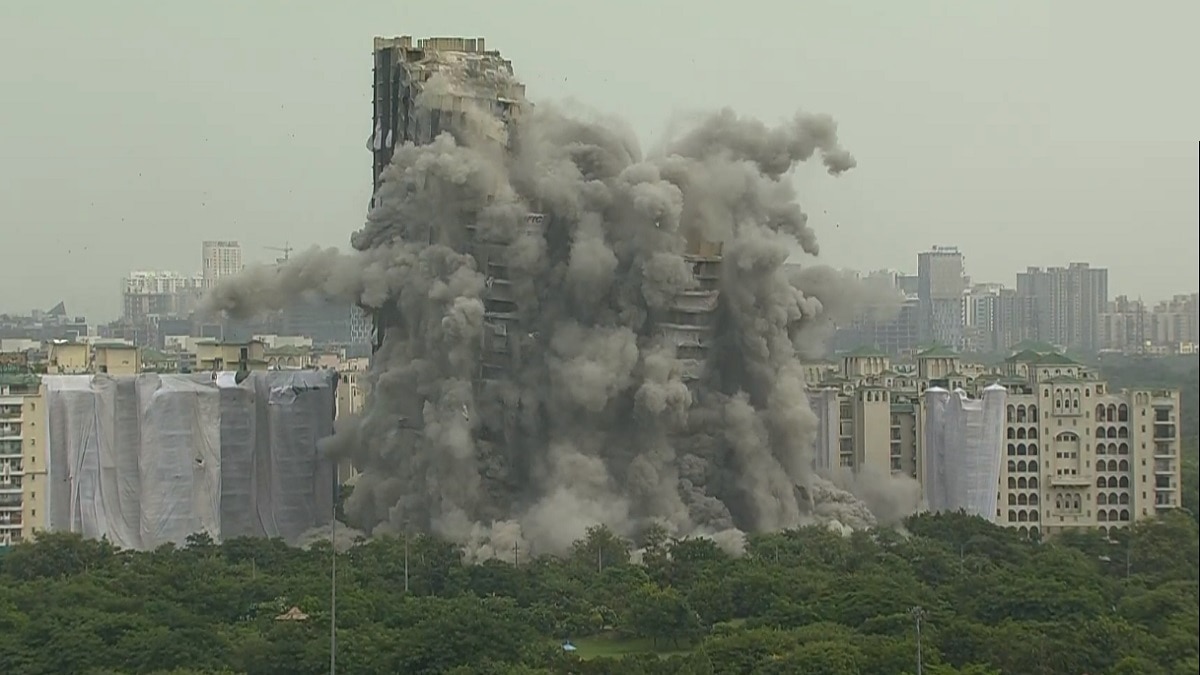 Tower Demolished