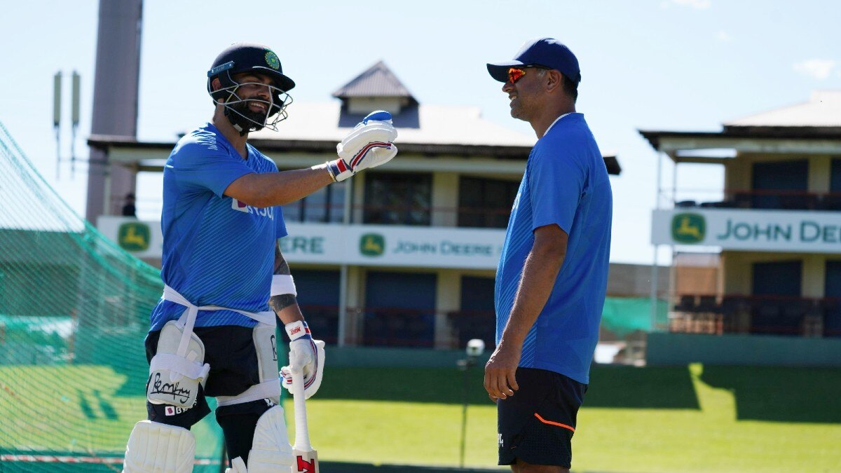 Virat kohli-Rahul Dravid