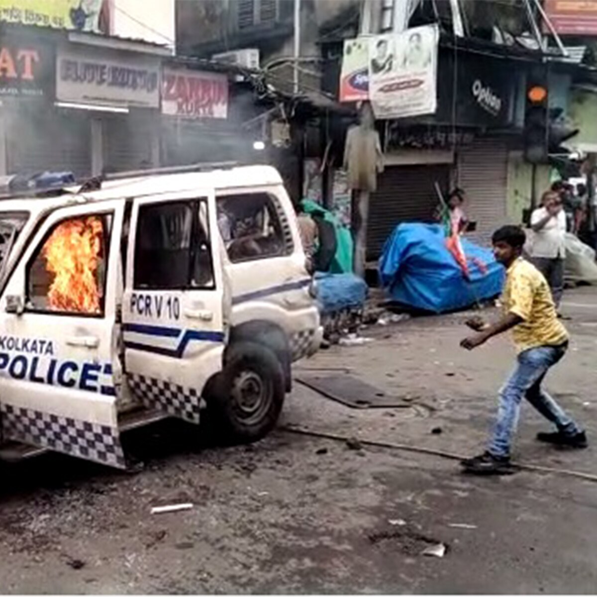 बंगाल में बवाल