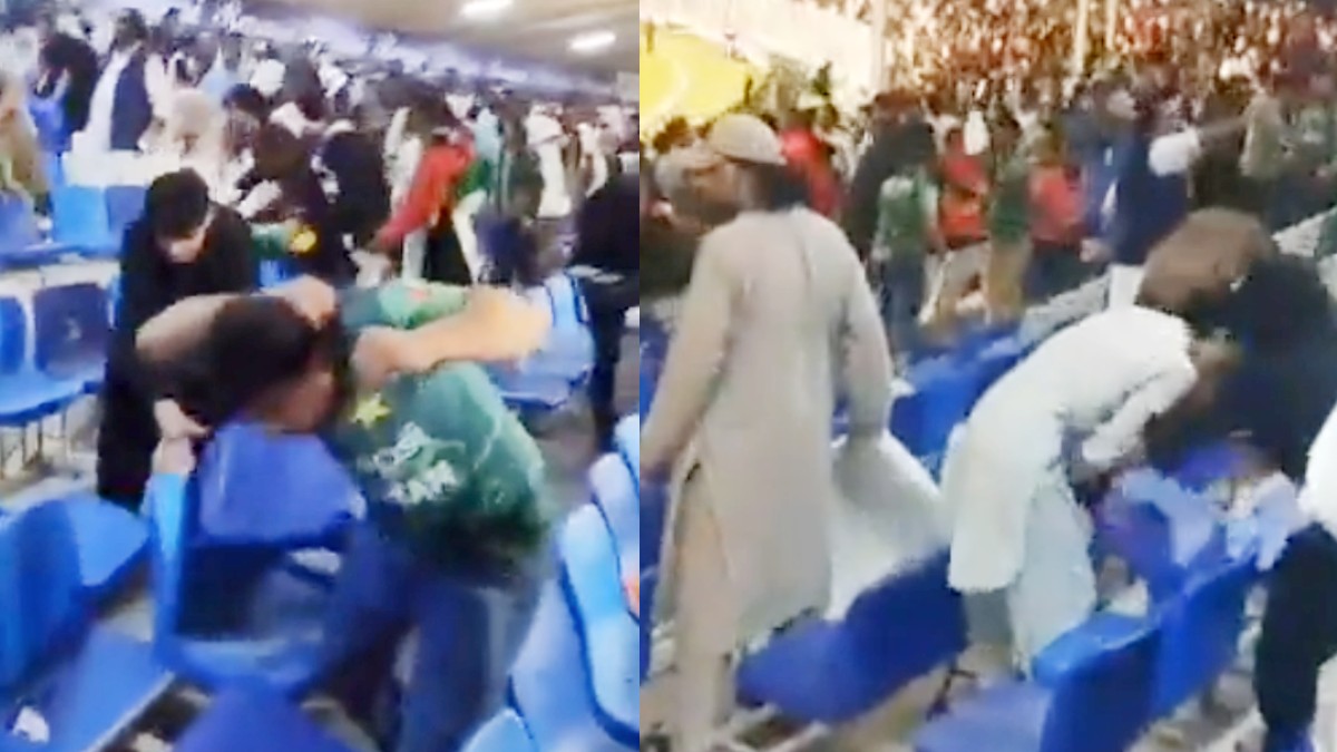 Afghan Fans fight