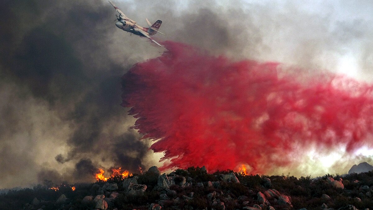 California Heatwave Wildfire