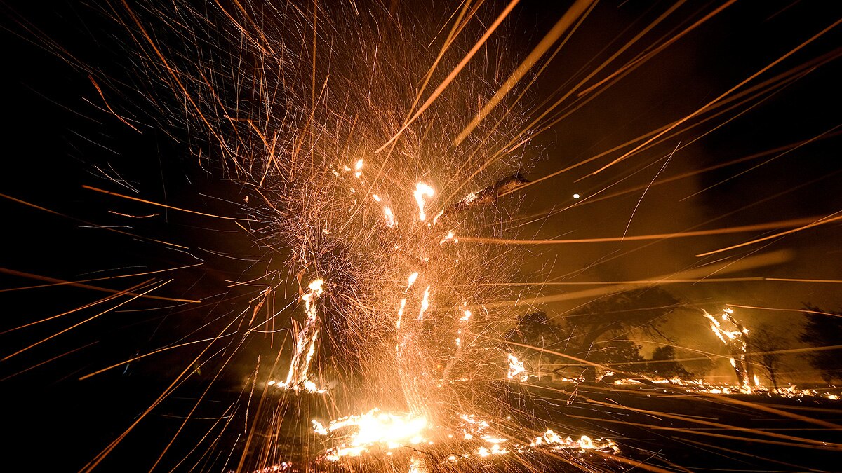California Heatwave Wildfire