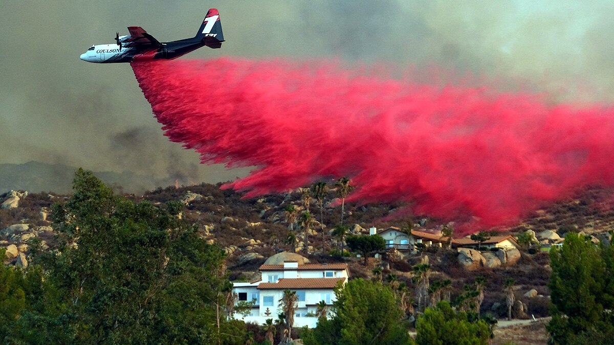 California Heatwave Wildfire