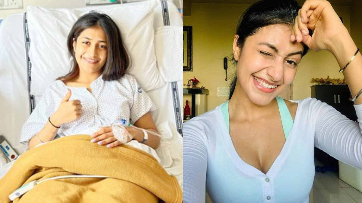 Dhanashree in Hospital