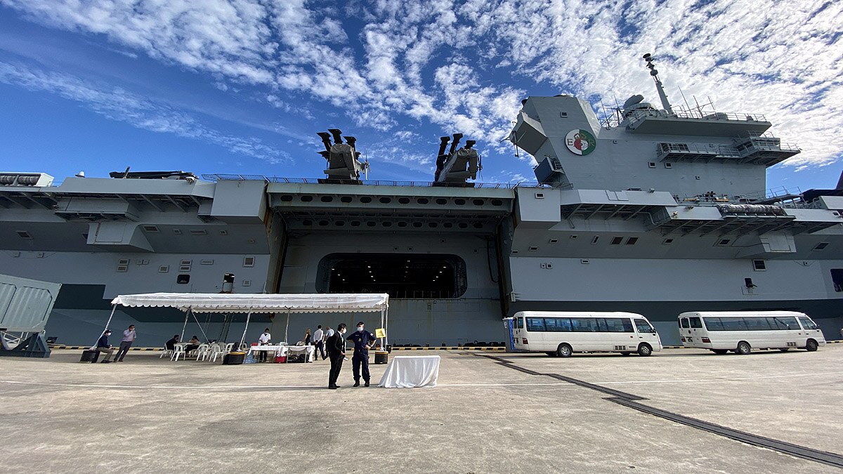 Queen Elizabeth Aircraft Carrier