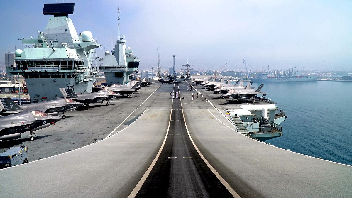 Queen Elizabeth Aircraft Carrier