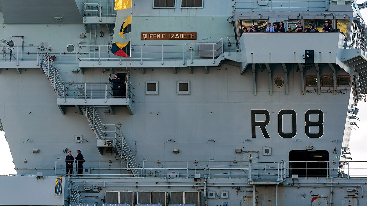 Queen Elizabeth Aircraft Carrier