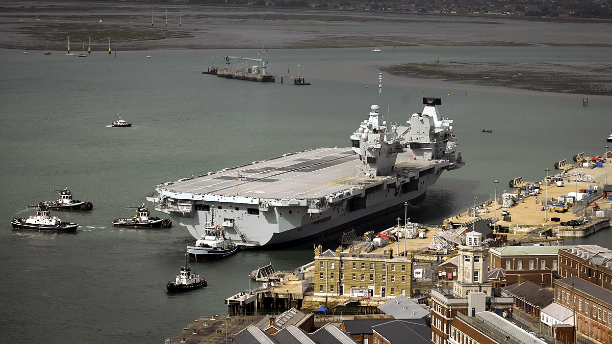 Queen Elizabeth Aircraft Carrier