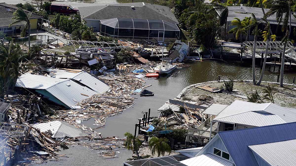 Hurricane Ian Destruction