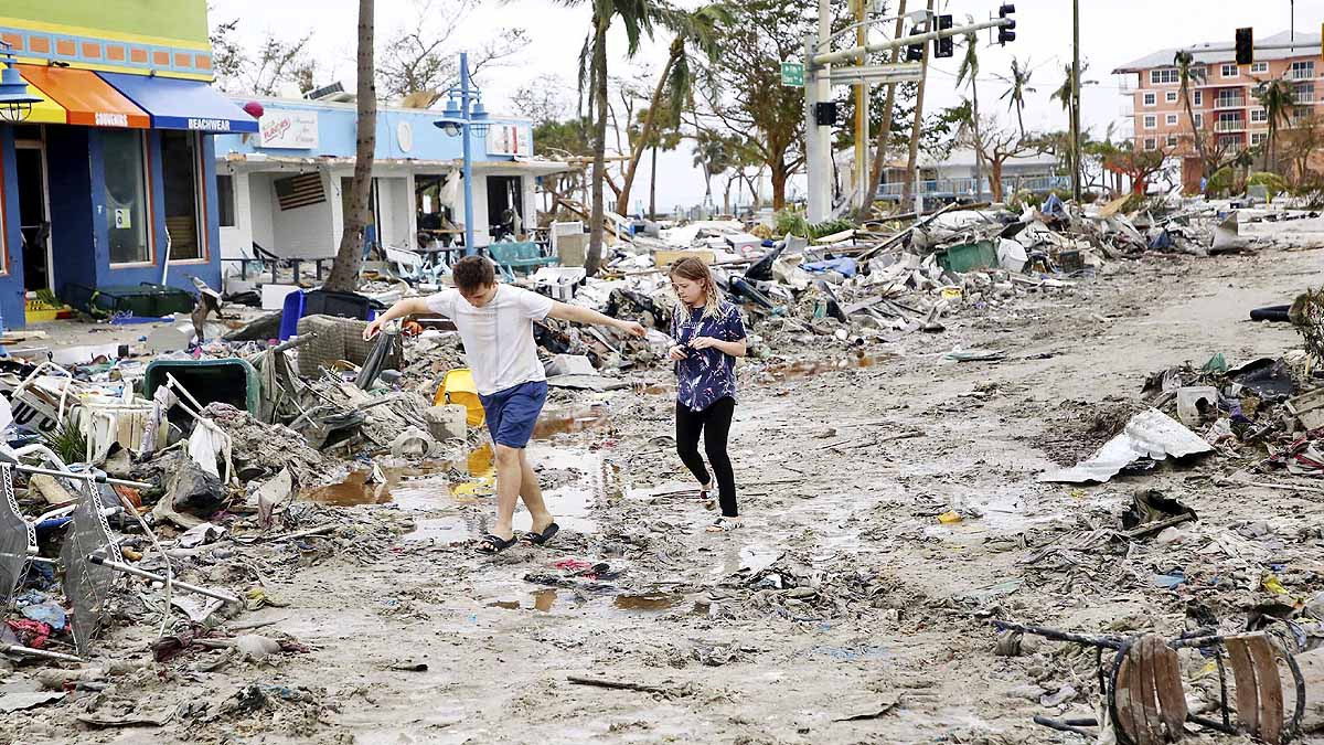 Hurricane Ian Destruction