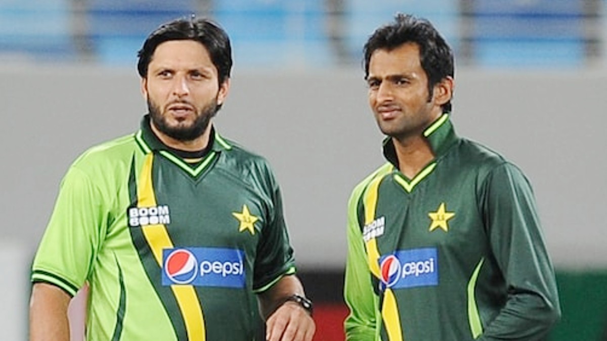 Shahid Afridi Shoaib Malik