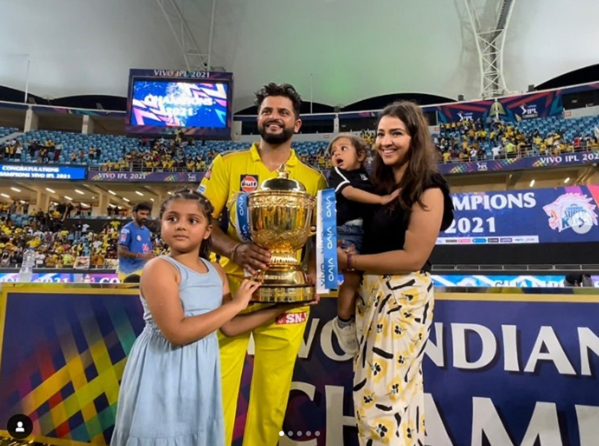 Suresh wife Priyanka in IPL