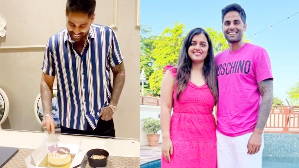 Suryakumar Yadav with wife Devisha (Instagram)