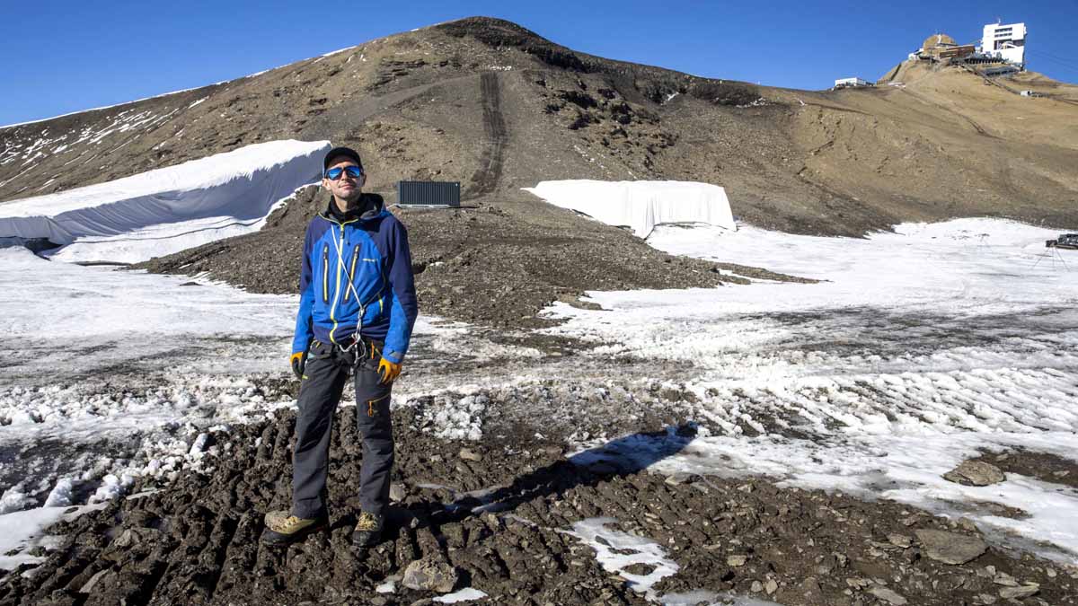 Swiss Glacier Rocky Path