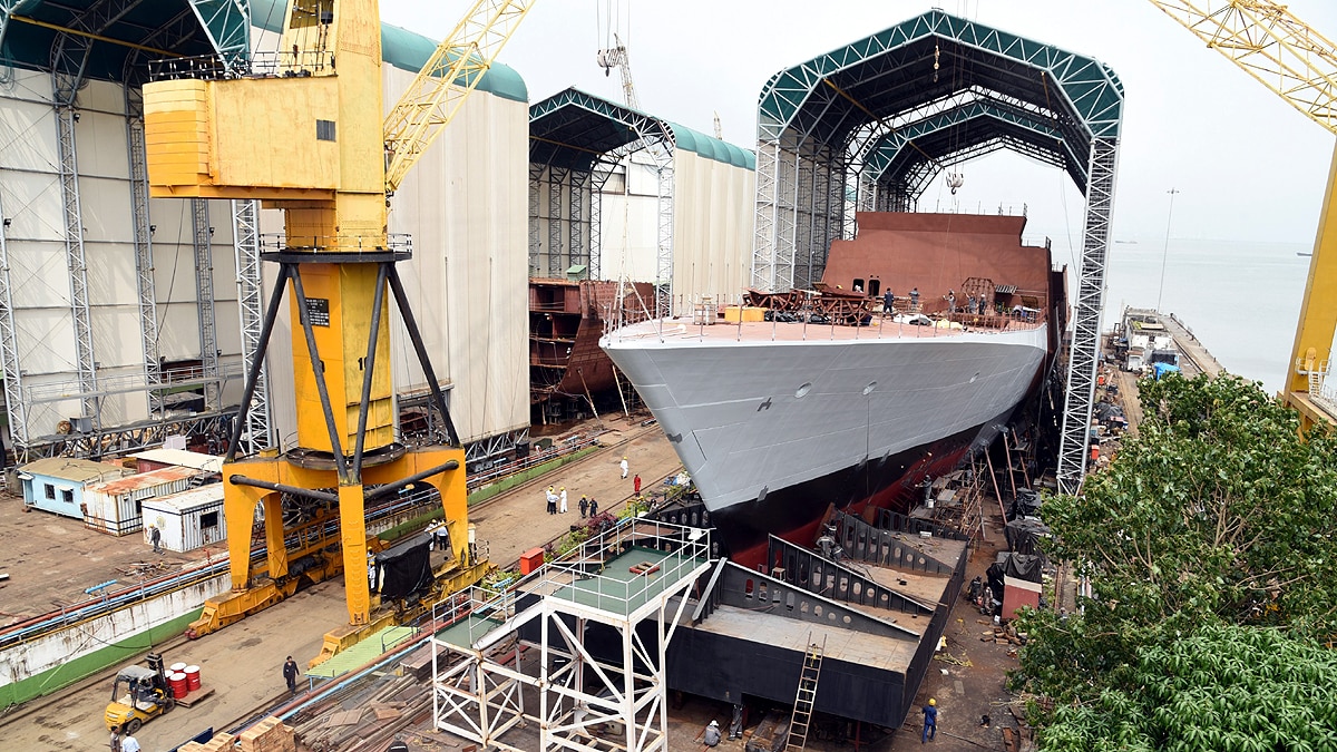 INS Taragiri Stealth Frigate