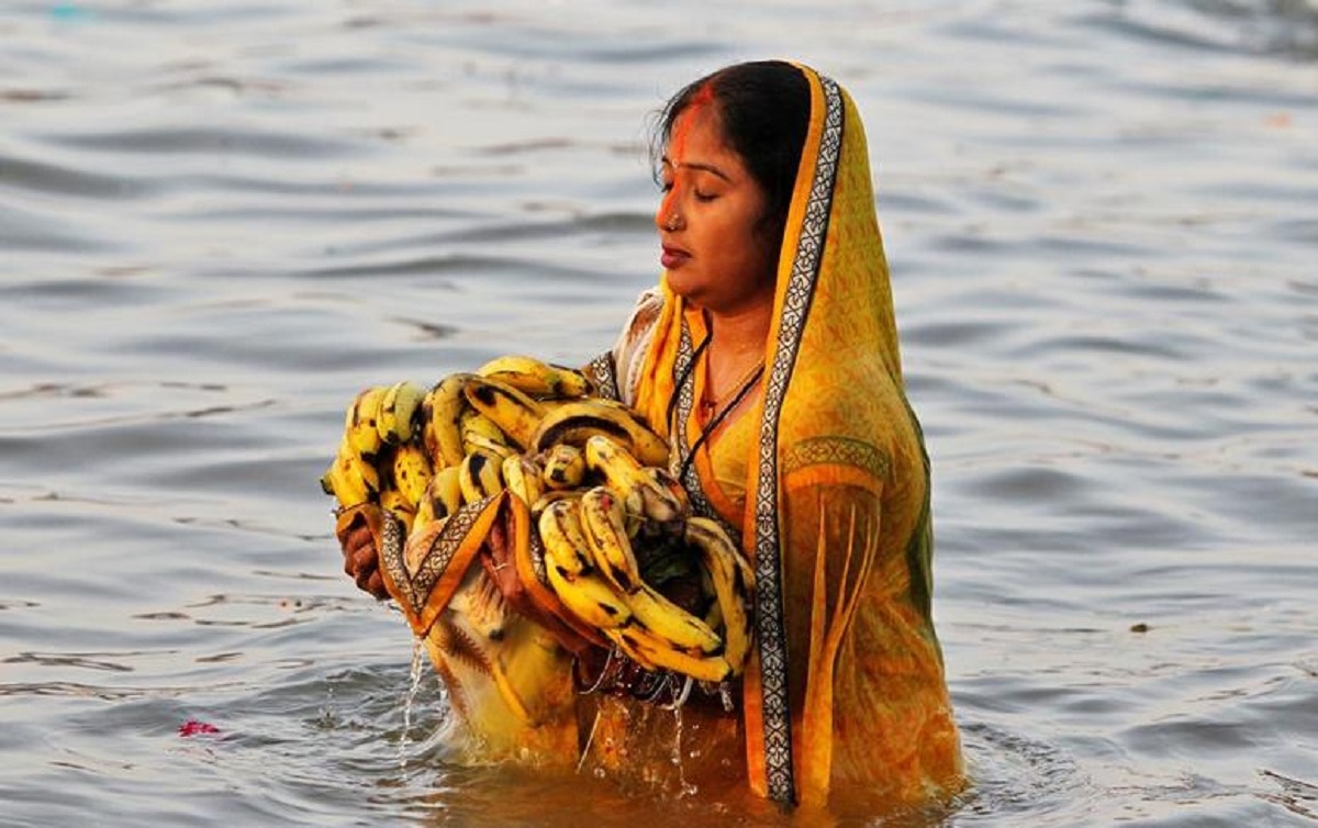 छठ में तीसरे दिन की पूजा