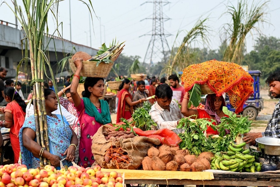 छठ में तीसरे दिन की पूजा