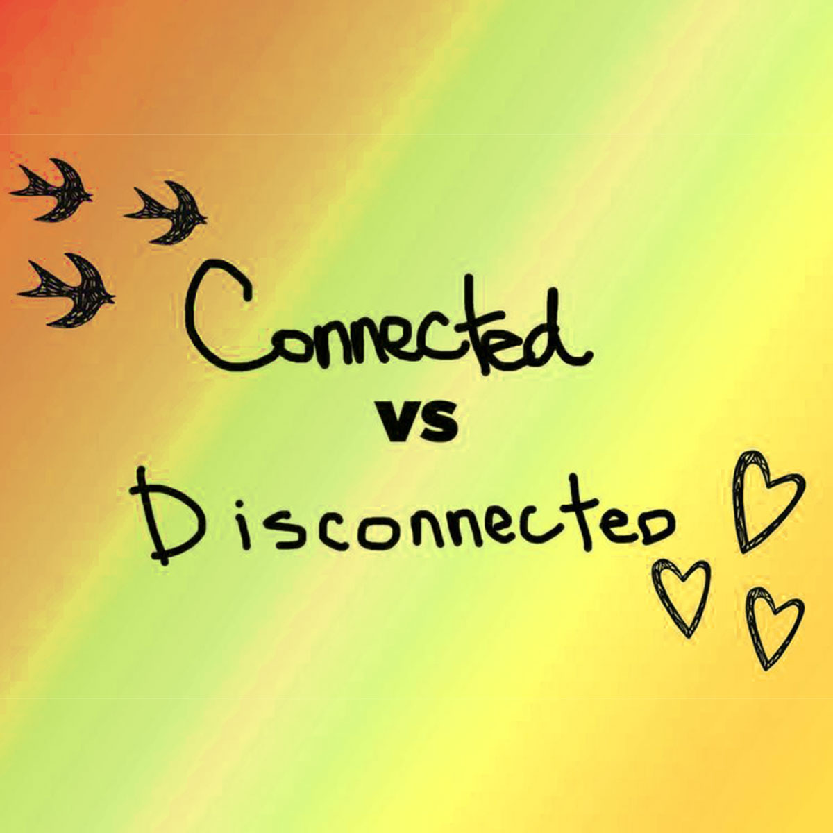 Connected handwriting 